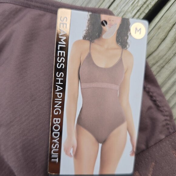 Danskin Women's Seamless Shaping Bodysuit Size M Brown Adjustable NWT - Picture 15 of 15